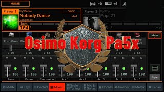 OSIMO Songbook for Korg Pa5x [upl. by Goldin]