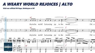 A Weary World Rejoices  Alto  Vocal Guide by Sis Mercy Tom [upl. by Cattan]