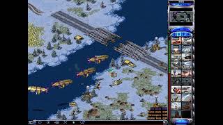 Gameplay Command and Conquer Red Alert 2 Brutal Enemy VS Kirov Airship Kirov reporting [upl. by Opalina]