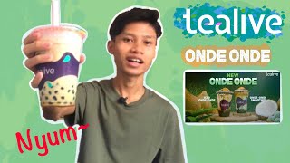 NEW Tealive Onde Onde series  rasa lemak manis 🥥🧋🤤TealiveOndeOnde OndeYou Tealive [upl. by Tartaglia916]