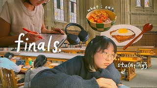 college vlog 💤 finals long days at libraries amp daily life as a student [upl. by Erdnaek419]