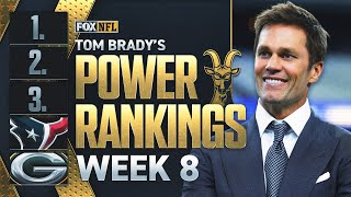 Tom Bradys Week 8 Power Rankings  DIGITAL EXCLUSIVE [upl. by Arline]