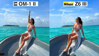 OM System Om1 Mark II Vs Nikon Z6 III Camera Test Comparison [upl. by Jeuz]