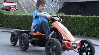 BERG Rally Orange pedal gokart [upl. by Claudia]