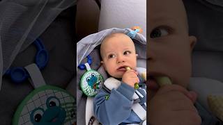 Green onion has helped so much with his teething pain babyhacks teething momhack [upl. by Yttocs]