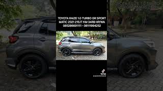 SHORT TOYOTA RAIZE 10 TURBO GR SPORT MATIC 2021 215JT KM 34RB MOBIL BEKAS ZAL MOTOR CHANNEL [upl. by Malin537]