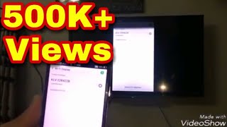 How To Connect Oppo Phones To LCD And LED TV Without Cable  Many Videos [upl. by Ennayrb826]