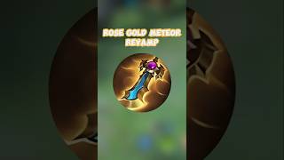 Ini dia The New rose gold meteor mobilelegends [upl. by Adamson]