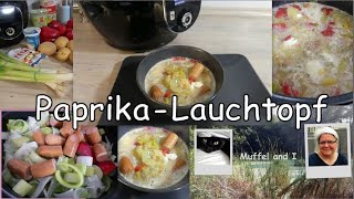 PaprikaLauchtopf mit Feta vegetarischer Eintopf im Krups4me [upl. by Myrt]