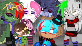 Security Breach meets Fnaf 1  Part 1 My AU  Gacha Club [upl. by Aisirtap597]