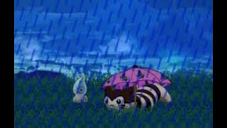 Furret Walk in Rainy Hyrule Song of Storms 10 hours [upl. by Sabba]