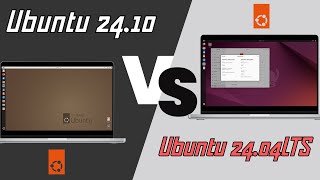 Ubuntu 2404LTS vs Ubuntu 2410  RAM Consumption  Side by Side [upl. by Yalhsa]