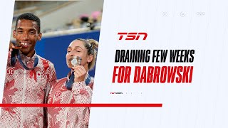 Medallist Dabrowski new No 1 Routliffe dig deep at home event [upl. by Lawford]