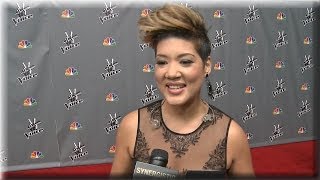 Tessanne Chin  Music as Therapy amp Adam Making Eggs  The Voice Season 5 Semifinals [upl. by Elaweda896]