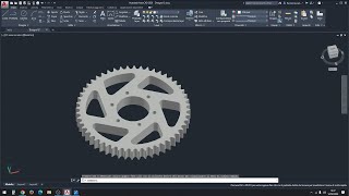 Realizzare una corona dentata 3D su Autocad  Prof Paolo Mosca [upl. by Sabec]