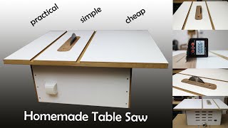 Homemade Table Saw  DIY Table Saw [upl. by Aletha]