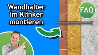 Wie muss ich Wandhalter im Klinker anbringen Sonnensegel befestigen  FAQ ☀️ Pina [upl. by Lorne]