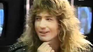 David Coverdale whitesnake interview 1987 [upl. by Silverts]