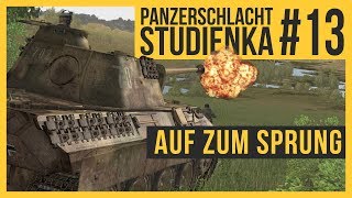 Combat Mission Red Thunder Studienka 13 Panzerschlacht deutsch  german [upl. by Yarw]