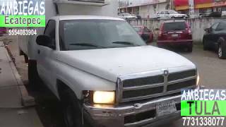 Dodge Ram 39 V6 con gas lp  Técnico Gas LP [upl. by Kcirdahc515]