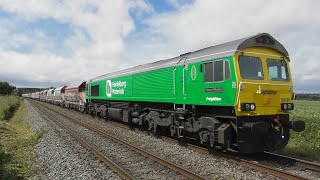 Freight trains rail tour amp more at Westbury surrounding areas amp Keynsham 15th  17th August 2024 [upl. by Iba838]