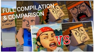 FULL Abang Sally Minecraft COMPILATION amp COMPARISON Minecraft Animation [upl. by Aetnahc]