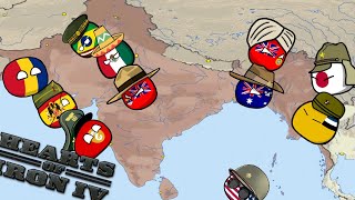 The Battle of India  Hoi4 MP In A Nutshell [upl. by Ursala]