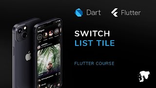 53  Flutter Widget  SwitchListTile [upl. by Nylisoj]