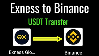 How to transfer usdt from exness to binance  exness to binance transfer [upl. by Legnaros]