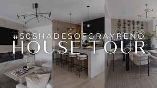 House Tour of a Minimal  Modern Renovation in Paradise Valley  THELIFESTYLEDCO 50ShadesOfGrayReno [upl. by Dodson]