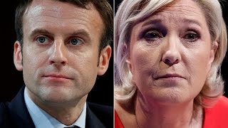 Duel Le Pen  Macron pour le second tour de la présidentielle française [upl. by Bowler]