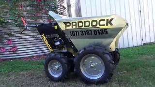 Paddock Power Wheel Barrow  Demonstration amp Review [upl. by Edgerton]