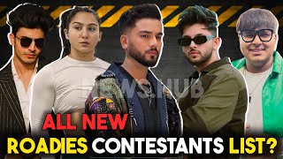 MTV ROADIES 20 All Contestants List  Part 2   All Selected Roadies For Journey [upl. by Gerson]