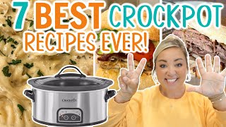 7 BEST EVER CROCKPOT RECIPES  EASY SLOW COOKER FALL RECIPES  MUST TRY EASY WEEKNIGHT DINNERS [upl. by Terese]