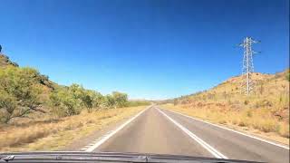 Driving in Western Queensland  Mount Isa to Cloncurry locality [upl. by Elianore]