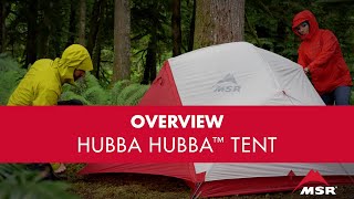 MSR Hubba Hubba™ NX Tent Overview [upl. by Abehs]