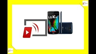 Como trasmitir a tela do lg k10 na smart tv para ver filmes  series e canais de tv [upl. by Penn]