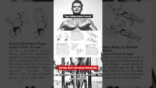 Vince Gironda on building great chest muscles [upl. by Caesaria]