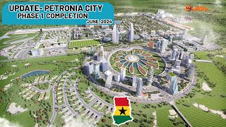 Petronia City Project In Ghana Latest Updates Reviews amp Contruction Progress by Nana Kwame Bediako [upl. by Groome762]