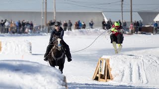 New Bangor skijoring event completes Maine Triple Crown [upl. by Felder]