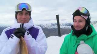 Carving up Cardrona with Ky Hurst and Jake Koia [upl. by Atival]