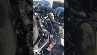 Custom Harley Davidson Sportster Iron 883 start up [upl. by Joacimah341]