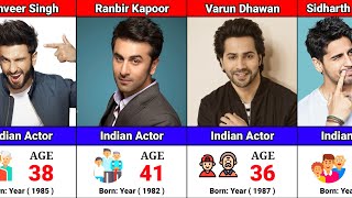 AGE Of Famous Indian Bollywood Actors in 2024  Bollywood Actors Age 2024  Bollywood Young Actors [upl. by Gaither]