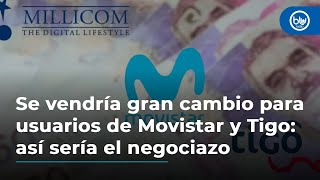 Millicon distribuiría así la plata para quedarse con Movistar y Tigo UNE [upl. by Otrebile]