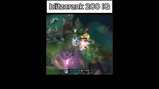 Blitzcrank 200 IQ shorts leagueoflegends lmht lol higthlights [upl. by Shore]