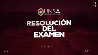 RESOLUCIÓN DEL PRIMER EXAMEN CEPRUNSA II FASE 2023 AREA INGENIERIAS UNSA [upl. by Ardnoed]