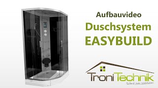 TroniTechnik EasyBuild Dusche  Anleitung [upl. by Leanahtan]