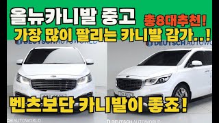 올뉴카니발 중고 벤츠살바야 벤츠1대 살돈으로 카니발3대 사는게 100배 좋죠 이번주에 들어온 역대급 8대추천 [upl. by Ansela]