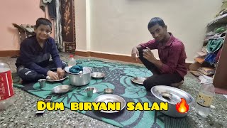 AAJ BANA DUM BIRYANI SALAN 🔥🔥NAYI RECIPE BHAI 🤣🤣 [upl. by Neala]