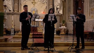 Μουσικό Σχολείο Καλαμάτας  A Vivaldi Concerto for 2 Mandolins Andante  Clarinet Trio [upl. by Caruso]